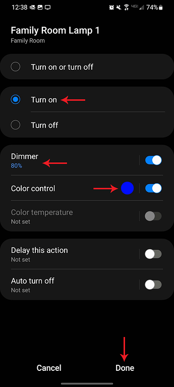 SmartThings - Setting up Scene Control - Step 10