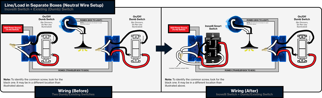 3-Way Wiring Question and Question re: Leviton Aux (dd00r-dl) - Wiring