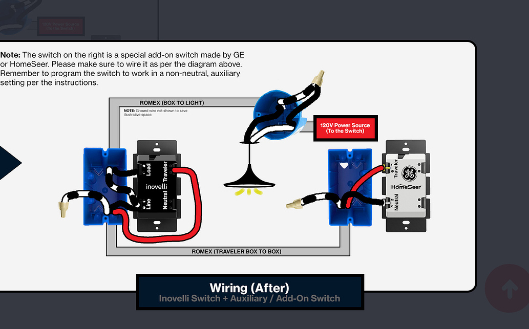 4 Way with Source & Light in the middle....Need Help - Wiring