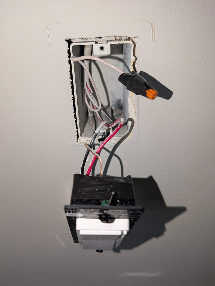 Upstairs Switch Wiring