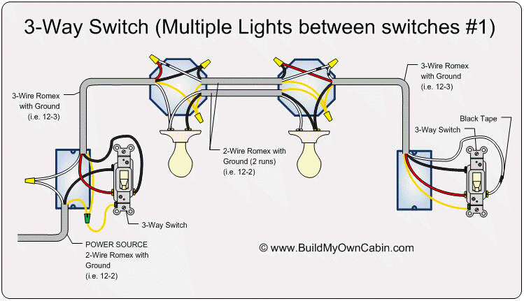 wiring multiple lights in parallel