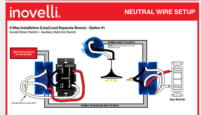 3-way switch with two travelers - Wiring Discussion - Inovelli Community